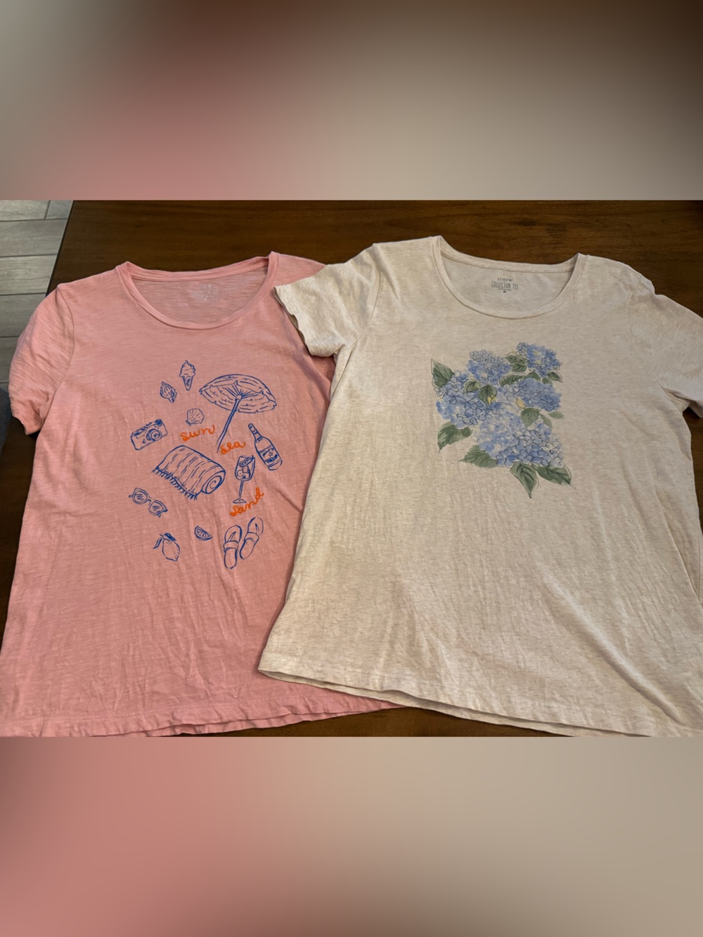 Lot Bundle of 8 J.Crew Collector Tee’s Shirts Women’s Size Medium - Picture 4 of 6